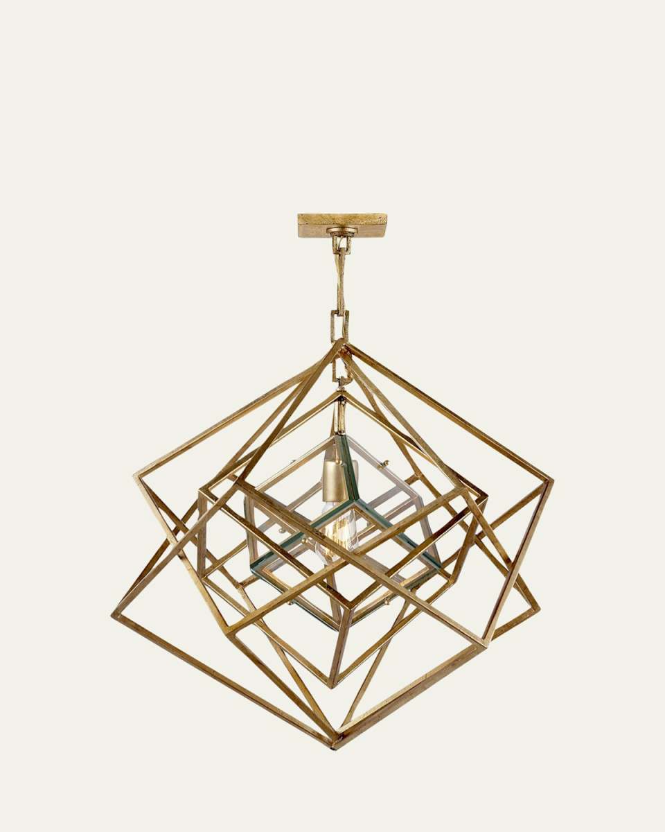 Cubist Small Chandelier By Kelly Wearstler